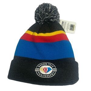NASCAR 75th Anniversary Knit Hat‎ NWT Beanie- $35 Retail
